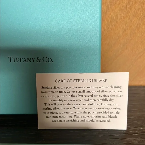 NEW Tiffany & Co. Sterling Silver Heart Bookmark - Picture 3 of 4